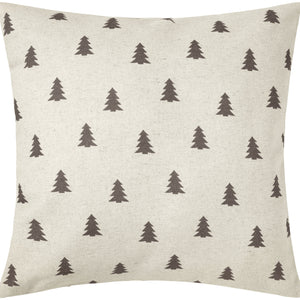 Dekokissenbezug Tannheim; 40x40 cm (SxD); jasny szary/ciemny szary