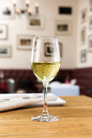 kieliszek do wina białego Chateau ze znacznikiem pojemności; 370ml, 5.9x20.6 cm (ØxW); transparentny; 0.2 l Füllstrich, 6 sztuka / opakowanie