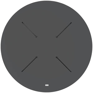 blat HPL do zastosowań zewnętrznych Compa okrągły; 60 cm (Ø); antracyt; okrągły
