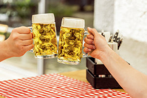 kufel do piwa z linią napełniania