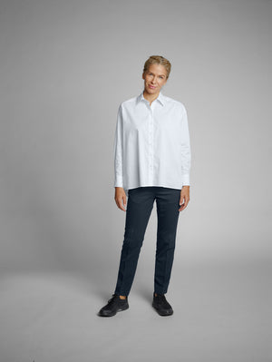 Bluse Langarm Beatris Comfort Fit; Kleidergröße XS; biały