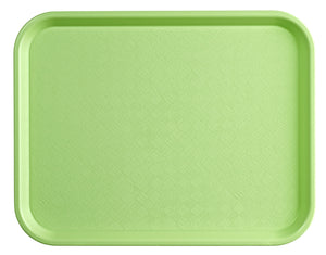 taca Servezio; 46x36x2 cm (DxSxW); zielony; prostokątny