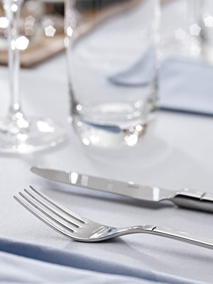 nóż stołowy Luano; 22.2 cm (D); srebro
