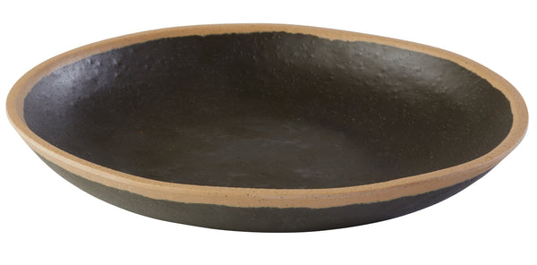 talerz głęboki Crocker; 500ml, 20.5x3 cm (ØxW); ciemny brąz/brązowy; okrągły