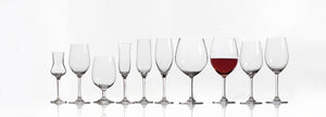 kieliszek do wina czerwonego Chateau ze znacznikiem pojemności; 650ml, 7.2x22.5 cm (ØxW); transparentny; 0.2 l Füllstrich, 6 sztuka / opakowanie