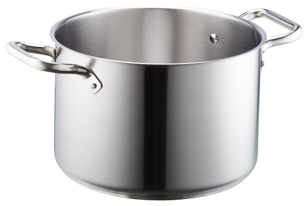 garnek do zupy Cook; 7200ml, 24x16 cm (ØxW); srebro; okrągły