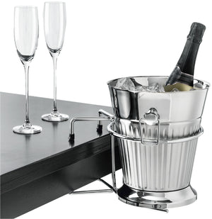 cooler do butelek Gamay; 4600ml, 21.5x24.5 cm (ØxW); srebro