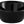 mini miseczki  Ara; 58ml, 7x3 cm (ØxW); czarny; okrągły; 12 sztuka / opakowanie