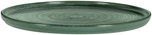 talerz płaski z rantem Etana; 27x1.4 cm (ØxW); zielony; okrągły; 6 sztuka / opakowanie