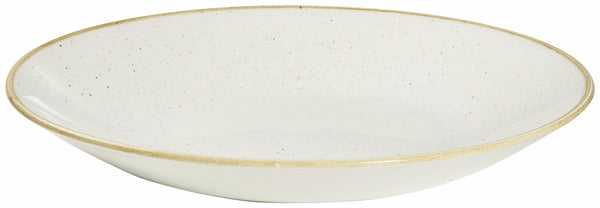 talerz głęboki Stonecast Barley White Coupe; 530ml, 27 cm (Ø); biały/brązowy; okrągły; 12 sztuka / opakowanie