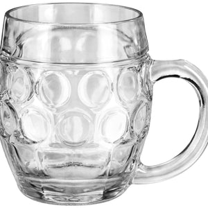 kufel Tübinger; 620ml, 9.2x12.1 cm (ØxW); transparentny; 0.5 l Füllstrich, 6 sztuka / opakowanie