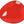 talerz płaski Sidina organiczny; 21x17.7 cm (DxS); czerwony; organiczny; 6 sztuka / opakowanie