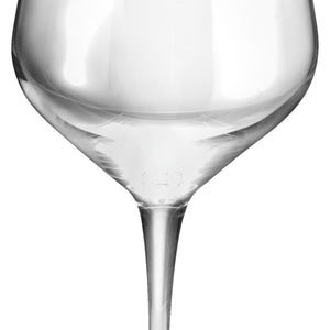 kieliszek do wina różowego Electra ze znacznikiem pojemności; 550ml, 6.7x23 cm (ØxW); transparentny; 0.25 l Füllstrich, 6 sztuka / opakowanie