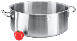garnek do pieczenia Chef wyjątkowo mocny; 18800ml, 40x16 cm (ØxW); srebro