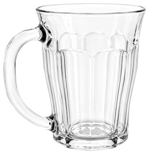 Becher Picardie mit Henkel; 9.7x12.6 cm (ØxW); transparentny; 6 sztuka / opakowanie