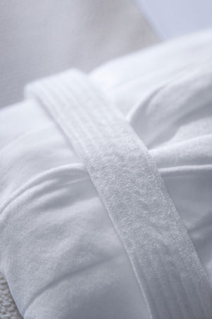 Bademantelgürtel Nera; Kleidergröße jeden rozmiar; biały