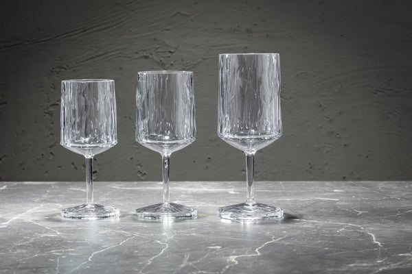 Weinglas Classic Wine Club No. 9 Superglas; 250ml, 7.6x7.6x17.2 cm (ØxØxW); transparentny; 0.2 l Füllstrich, 48 sztuka / opakowanie