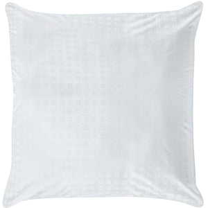 poszewka na poduszkę Cube zamek błyskawiczny; 40x40 cm (DxS); biały