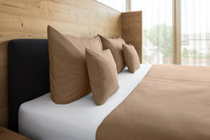 pościel Siena zakładka hotelowa; 160x210 cm (SxD); taupe