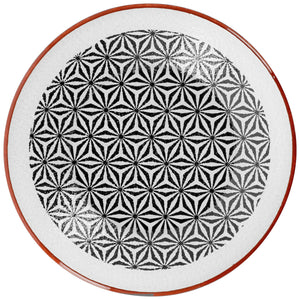 Glasschale  Edora; 2500ml, 23 cm (Ø); biały/czarny; 6 sztuka / opakowanie