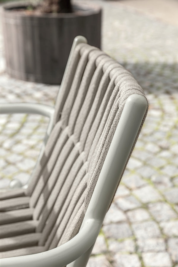 Outdoor-Stuhl Lumaro; 45x47x81 cm (SxGxW); siedzisko taupe