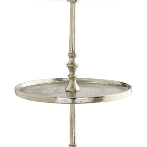 etażerka Gloria średnia; 41x76 cm (ØxW); srebro