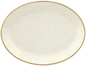 półmisek Sidina owalny; 31x23.5x3.1 cm (DxSxW); beżowy; owalny; 6 sztuka / opakowanie