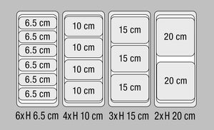 pojemnik termiczny do transportu (drzwi z przodu); 87000ml, 63.5x46x63 cm (DxSxW); szary