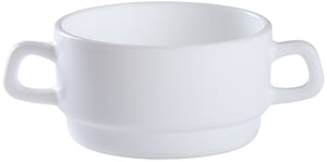 bulionówka Restaurant; 310ml, 10.2x5.8 cm (ØxW); biały; okrągły; 24 sztuka / opakowanie
