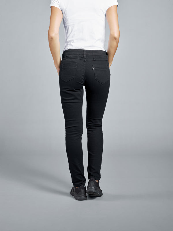 spodnie damskie jeans Dover; Kleidergröße 42; czarny