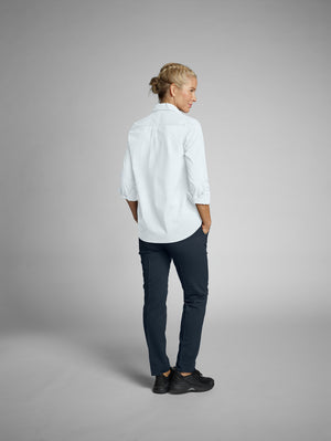 Bluse Langarm Olivia Comfort Fit; Kleidergröße 48; biały