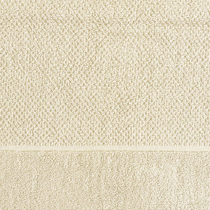 ręcznik do kąpieli Duo; 70x140 cm (SxD); biel kremowa