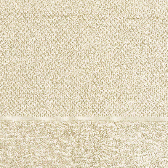 ręcznik do kąpieli Duo; 70x140 cm (SxD); biel kremowa