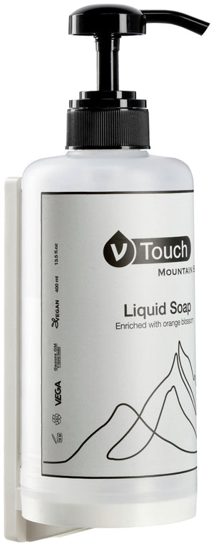 Pumpspender V-Touch Mountain Spa für Seife; 400ml; transparentny; 15 sztuka / opakowanie