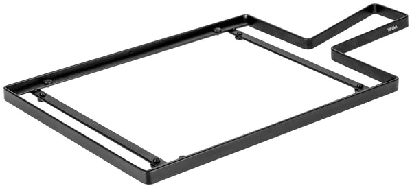rama Anaya; 47.2x26.4x1.4 cm (DxSxW); czarny; prostokątny