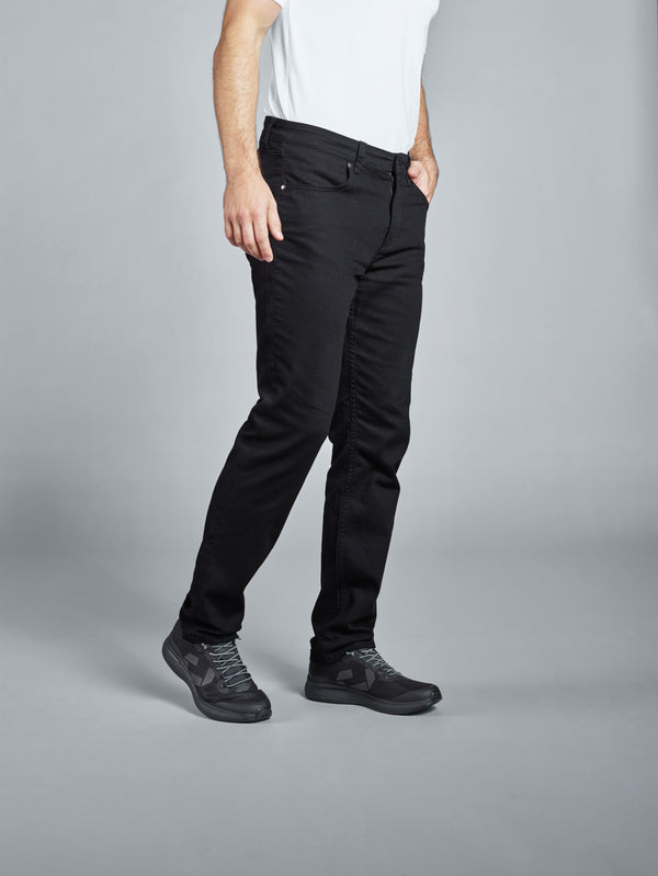 spodnie męskie jeans Dover; Kleidergröße 48; czarny