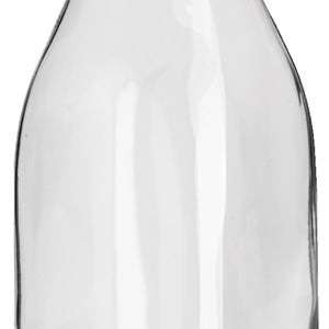 butelka z zamknięciem pałąkowym Swing; 1100ml, 7.5x7.5x32 cm (DxSxW); transparentny; kwadrat; 6 sztuka / opakowanie