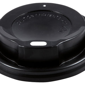 pokrywa do kubka To Go Kawa Lungo, Kawa Melange, Take-Away 0,2 l; 8x1.8 cm (ØxW); czarny; 100 sztuka / opakowanie