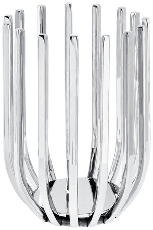 Windlicht Aamu; 19.5x26 cm (ØxW); srebro; okrągły