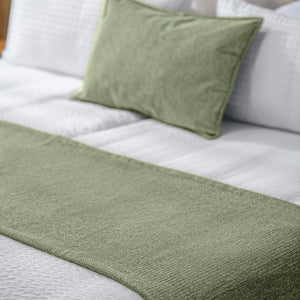 Bettläufer Maella wasserabweisend; 60x260 cm (SxD); szałwia