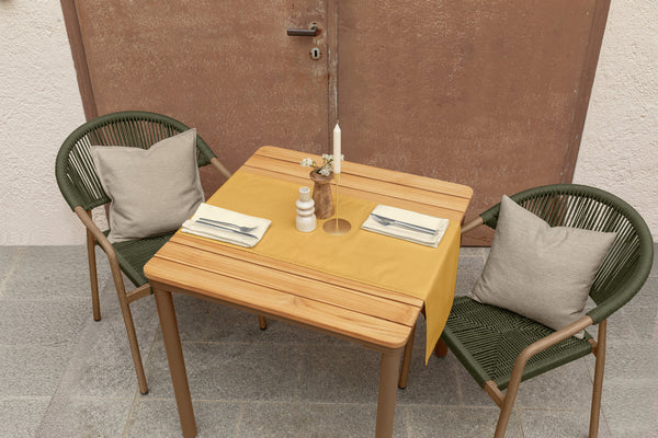 Tischläufer Lasolana; 40x120 cm (SxD); żółty