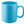 kubek z uchwytem Colora; 325ml, 7.5x8.5 cm (ØxW); jasny niebieski; 5 sztuka / opakowanie