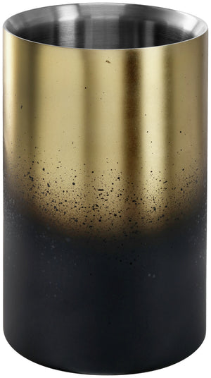 Flaschenkühler Abdi; 1600ml, 12x20 cm (ØxW); czarny/złoto