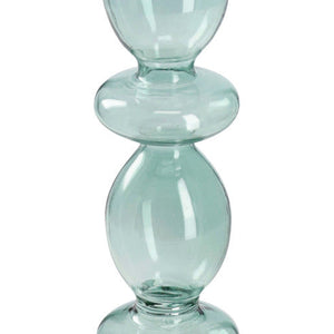świecznik Antal; 9x26.5 cm (ØxW); ciemny zielony