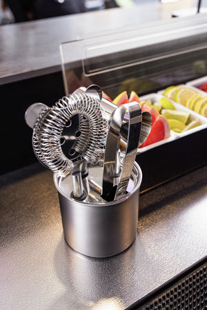 Bar-Tool-Set Idal 4-teilig; szary