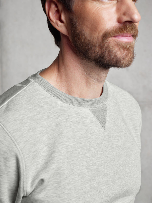 bluza męska Dean z krótkim rękawem; Kleidergröße L; jasny szary