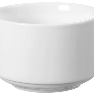 miseczka Base okrągła; 300ml, 10.3x6 cm (ØxW); biały; okrągły; 4 sztuka / opakowanie