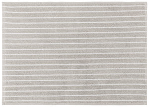 Badematte Tinos; 50x70 cm (SxD); kamiennoszary/biały; 2 sztuka / opakowanie