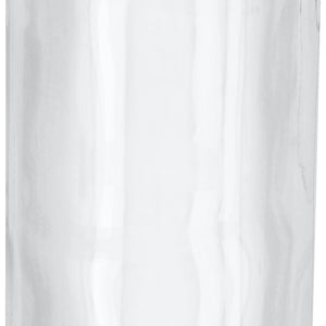 butelka Iconic; 1100ml, 9.2x25 cm (ØxW); transparentny/srebro; 6 sztuka / opakowanie