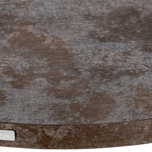 Indoor-Tischplatte Marvello rund; 60x2.5 cm (ØxW); szarobrązowy; okrągły